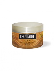 CERA FRIA DEPILATÓRIA DEPIMIEL POTE NATURAL 250G