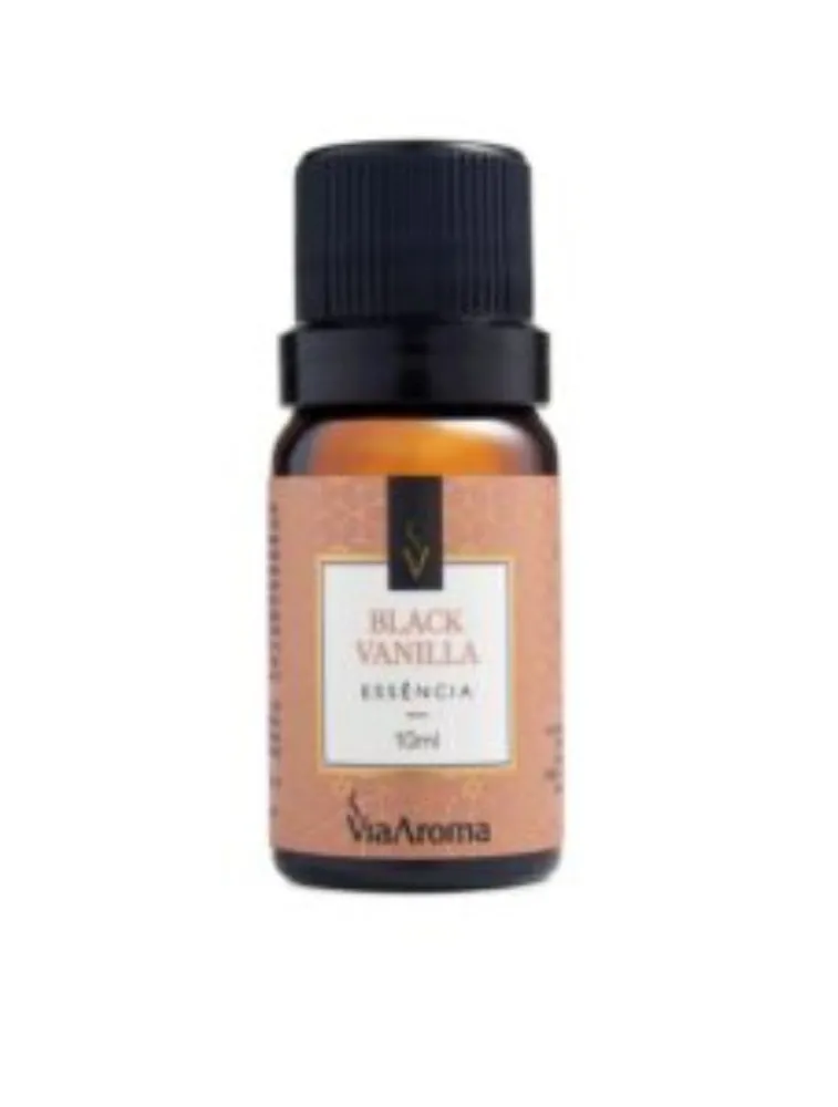ESSENCIA BLACK VANILLA 10 ML - VIA AROMA