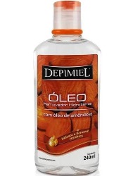 ÓLEO REMOVEDOR REMOVEDOR HIDRATANTE COM AMENDOAS-DEPIMIEL 240ML
