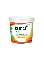 CERA HIDROSSOLUVEL 300G MEL - TUTTI DEPIL