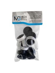 KIT LIXAS PARA APARELHO PEDICURO - 12 UNI (MEGA BELL