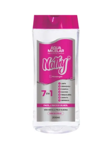 AGUA MICELAR NATHY 7 EM 1 200ML