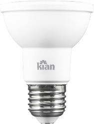 LÂMPADA LED PAR20 7W 6.500K BRANCA FRIA BIVOLT - KIAN
