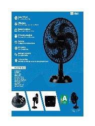 VENTILADOR MESA TURBO PR VENTISOL 50CM 127V