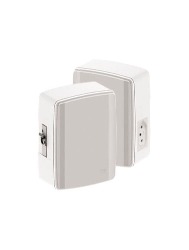 CAIXA DE AR CONDICIONADO SOBREPOR C/DIN 25A +TOMADA 20A - ILUMI