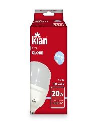 Lampada Led Globe 20W 6500k Bivolt Kian
