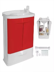 GABINETE PLÁSTICO GAB FIT BRANCO COM BORDO ASTRA