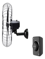 VENTILADOR DE PAREDE OSCILANTE VENTISOL  BIVOLT PRETO 60CM