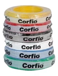 CABINHO 2.5MM PRETO ROLO 100MTS 750V CORFIO