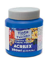 TINTA TECIDO  ACRILEX 250 ML 501 AZ TURQUEZA