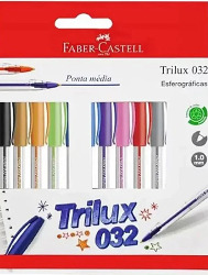 CANETA FABER TRILUX 032 MEDIA EST.C/10