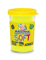 MASSINHA SOFT ACRILEX 150G 102 AM LIMAO