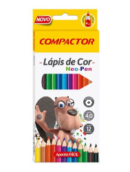 LAPIS DE COR COMPACTOR NP 12 CORES