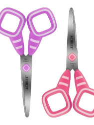 TESOURA ESC ACRILEX QUADRADO 22539