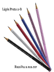 LAPIS DE ESCREVER FABER GRIP