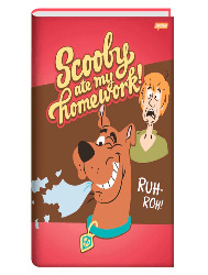CADERNO JANDAIA BROCHURA 1/4 CD 80FLS SCOOBY