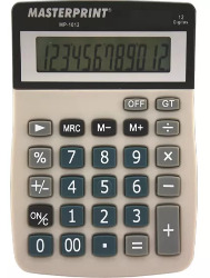 CALCULADORA MASTERPRINT 12 DIG MP1012 B