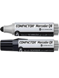 MARCADOR QB COMPACTOR PRETO