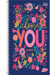 CADERNO TILIBRA 10X1 200F CD UNIV D+ FEMININO 139289
