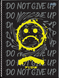 CADERNO JANDAIA 10X1 160FLS FLOW CD