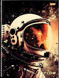 CADERNO JANDAIA 10X1 160FLS FLOW CD