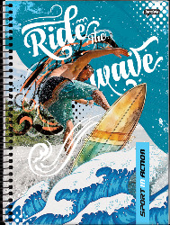 CADERNO JANDAIA 10X1 160FLS SPORT CD