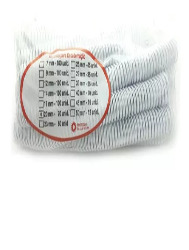 ESPIRAL PARA ENCADERNACAO 12 BRANCO C/100