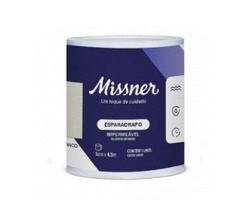 Esparadrapo Impermeável Missner branco, 1 unidade com 5cm x 4,5m 