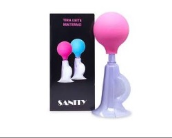 Tira-leite Sanity rosa 