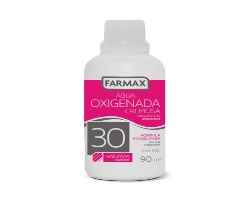 Água Oxigenada Cremosa Farmax 30 volumes com 90mL 