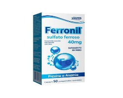 FERRONIL 40MG 50CP REV