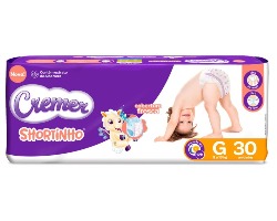 FRALDA CREMER SHOR JUMBI G 30UN