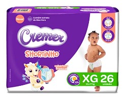 FRALDA CREMER CALCA XG 26UN
