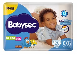 FRALDA BABYSEC U.SEC MEGA XXG 28UN