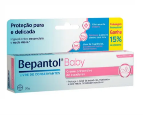 BEPANTOL BABY CREME PARA ASSADURAS 30G