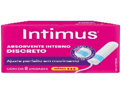 ABSORVENTE INTIMUS INT MEDIO 8UN