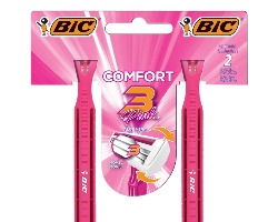 AP BARB BIC CONF3 PINK 2UN