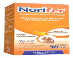 NORIFER 50MG/ML GTS 30ML