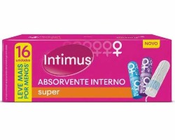 ABSORVENTE INTIMUS INT SUPER 16UN