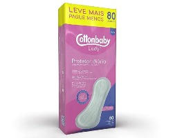 ABSORVENTE PROTETOR DIARIO LADY SEM ABAS C/80 UNIDADES