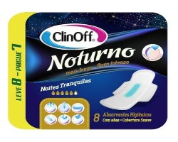 ABSORVENTE CLINOFF NOT SUA AB 8UN