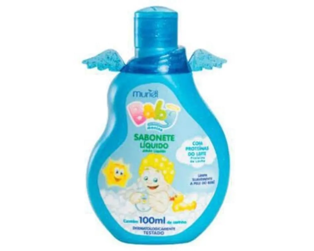 SABONETE LIQUIDO MURIEL BABY AZUL 100ML