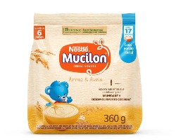 MUCILON ARROZ E AVEIA SACHE COM 360G