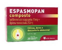 ESPASMOPAN COMP 10MG+250MG 20C