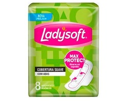 ABSORVENTE LADYSOFT NOR SUA AB 8UN