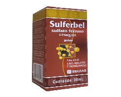 SULFERBEL 25MG/ML XPE 100ML