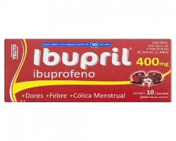 IBUPRIL 400MG 10CAP GEL