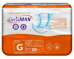 FRALDA GERIATRICA GERIAMAX AD G 20UN
