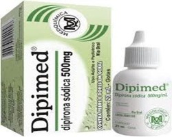 DIPIMED 500MG/ML GTS 10ML