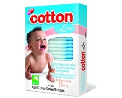 HASTES FLEX COTTONBABY BOY COM  75 UNIDADES